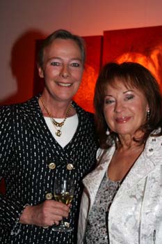 Prinzessin Uschi zu Hohenlohe und Heidi Winkler. Foto: Andrea Pollak