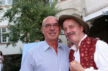 Otto Retzer und Wolfgang Prinz. Foto: Andrea Pollak