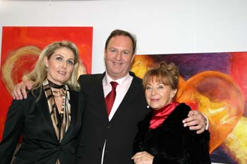 Doris Dallmayr, Gerhard A. Goppold und Heidi Winkler. Foto: Andrea Pollak
