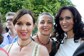 Angelika Zwerenz, Mirja Lang und Viktoria Lein. Foto: Andrea Pollak