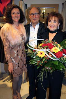 Birgit und Bruno Geppert und Heidi Winkler. Foto: Andrea Pollak