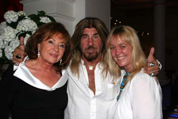 Heidi Winkler und Abi Ofarim mit Freundin Kerstin