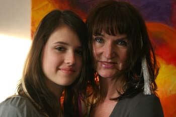 Mona Opris mit Tochter. Foto: Andrea Pollak