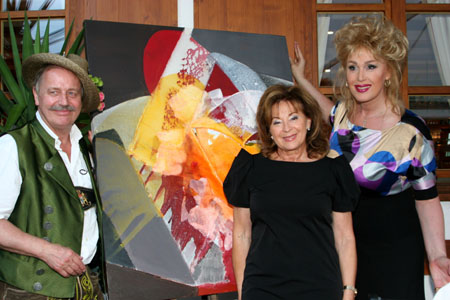 Wolfgang Prinz, Heidi Winkler und Gloria Gray. Foto: Andrea Pollak