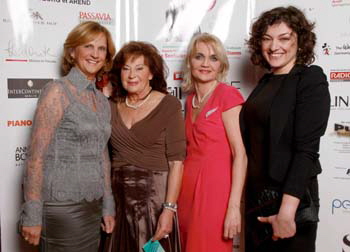 Charity Gala 2012 mit Karin Seeehofer, Heidi Winkler, Claudia Gugger-Bessinger und Nahid Shahalimi