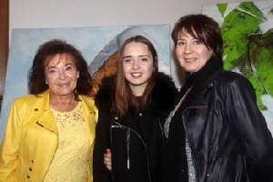 Heidi Winkler, Lavinia und Caro Genuin. Foto: Andrea Pollak