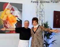 Rinaldo Talamonti und Heidi Winkler. Foto: Andrea Pollak