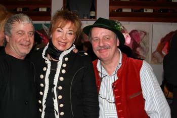 Rinaldo Talamonti, Heidi Winkler und Wolfgang Prinz. Foto: Andrea Pollak