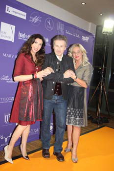Alexandra Polzin, Timothy Peach, Birgit Fischer-Hper. Foto: Andrea Pollak
