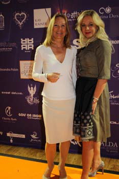 Sybille Beckenbauer und Birgit Fischer-Hper. Foto: Andrea Pollak