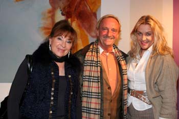 Heidi Winkler, Dr. Frederic W. Hollay und Brigitte Fischer