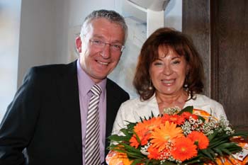 Ulrich Marx und Heidi Winkler. Foto: Andrea Pollak