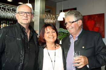Kurt und Jutta Sonntag mit Friedrich Winkler. Foto: Andrea Pollak