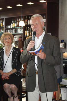 Laudatio vom 2. Brgermeister von Dietmannsried,  Otto Schmid. Foto: Andrea Pollak