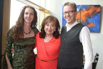 Ruth Hecking, Heidi Winkler und Mario Vieweger. Foto: Andrea Pollak