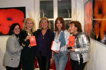 Andrea Pollak, Birgit Bergen, Jutta Speidel, Cornelia Corba und Heidi Winkler