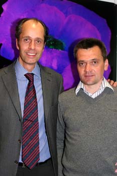 Dr. Kai-Udo Hbner und Manfred Schwabl. Foto: Andrea Pollak