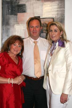 Heidi Winkler, Gerhard A. Goppold und Doris Dallmayr. Foto: Andrea Pollak